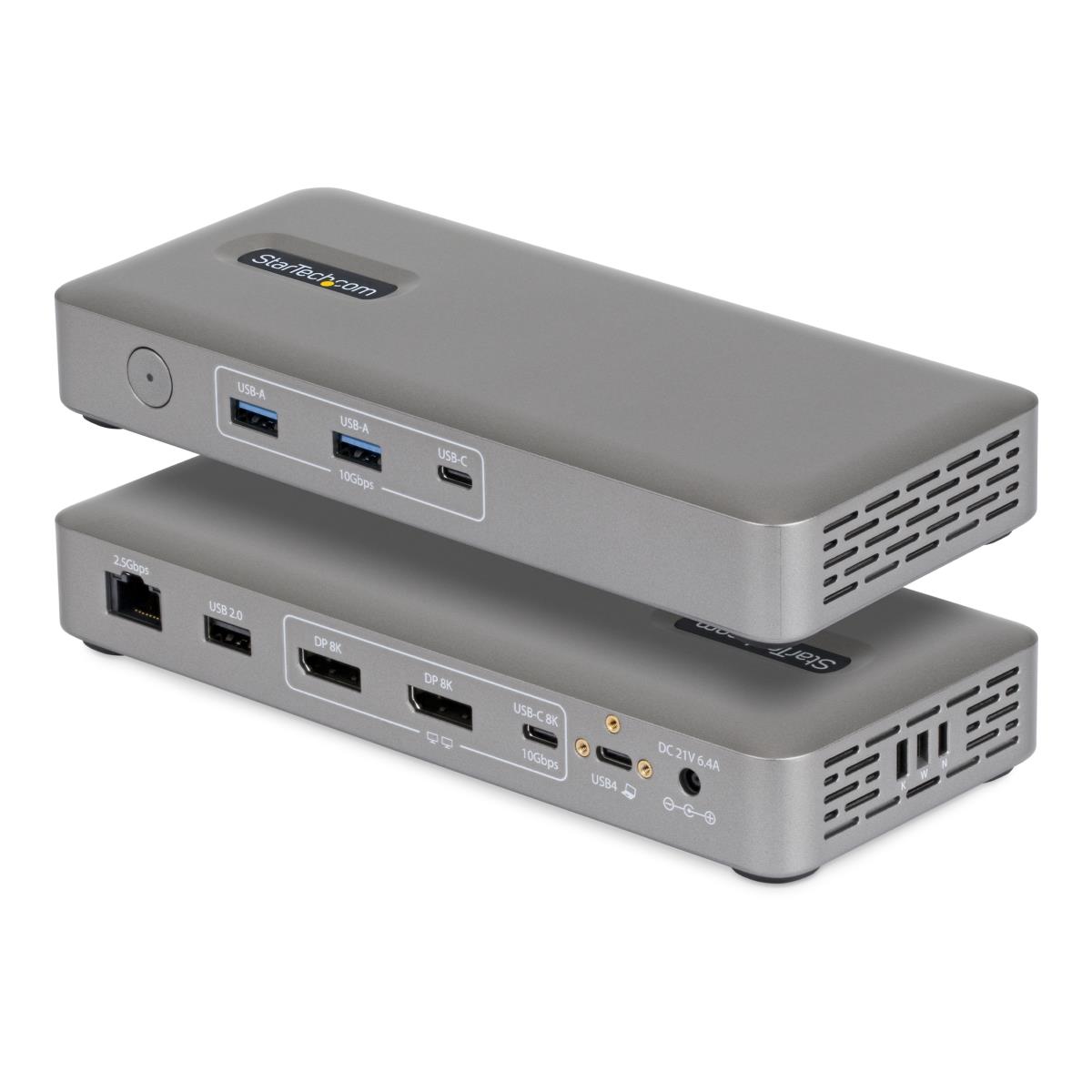 STARTECH.COM Dual-dp USB4 Dock 100w Pd Driverless