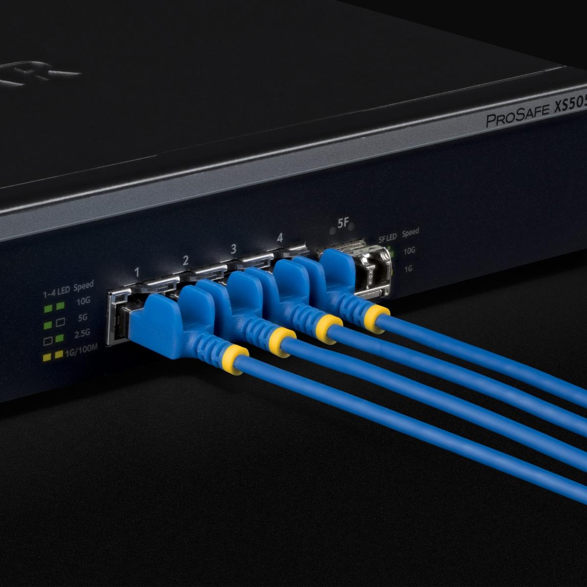 STARTECH.COM Patch Cable - CAT6a - Utp - 30m - Blue Slim