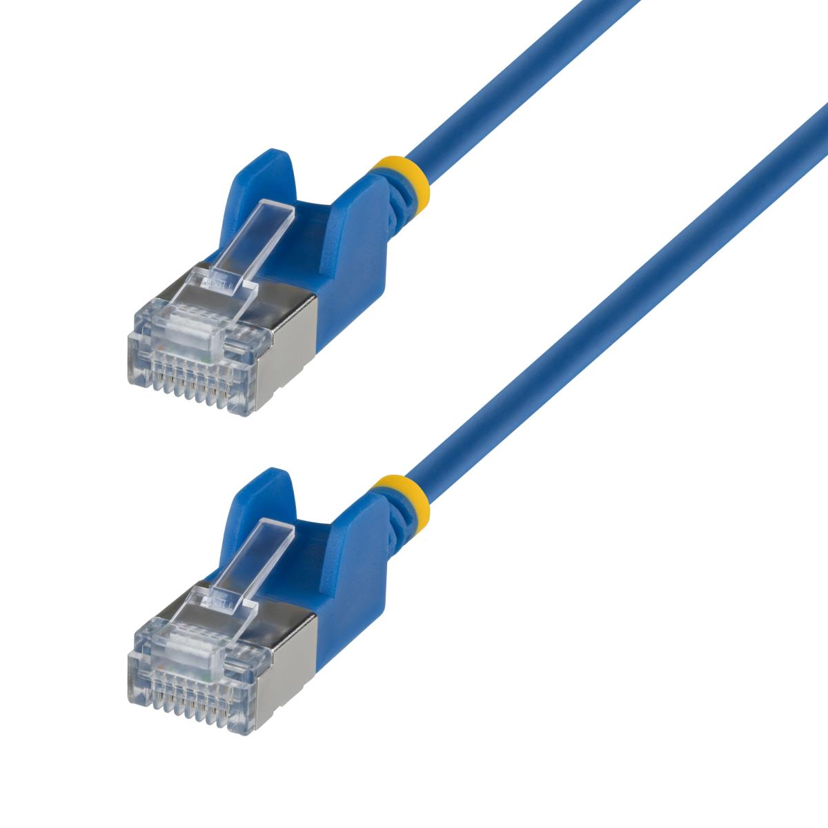 STARTECH.COM Patch Cable - CAT6a - Utp - 1m - Blue Ultra Slim