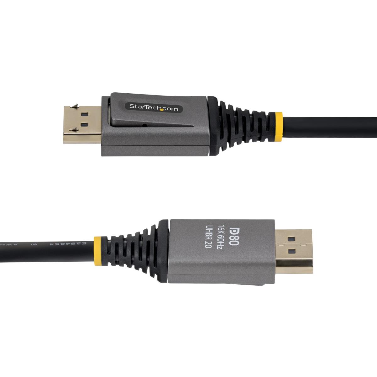 STARTECH.COM DisplayPort 2.1 Cable 8k 60hz Vesa Certified/dp 2.1/dp80/uhbr2