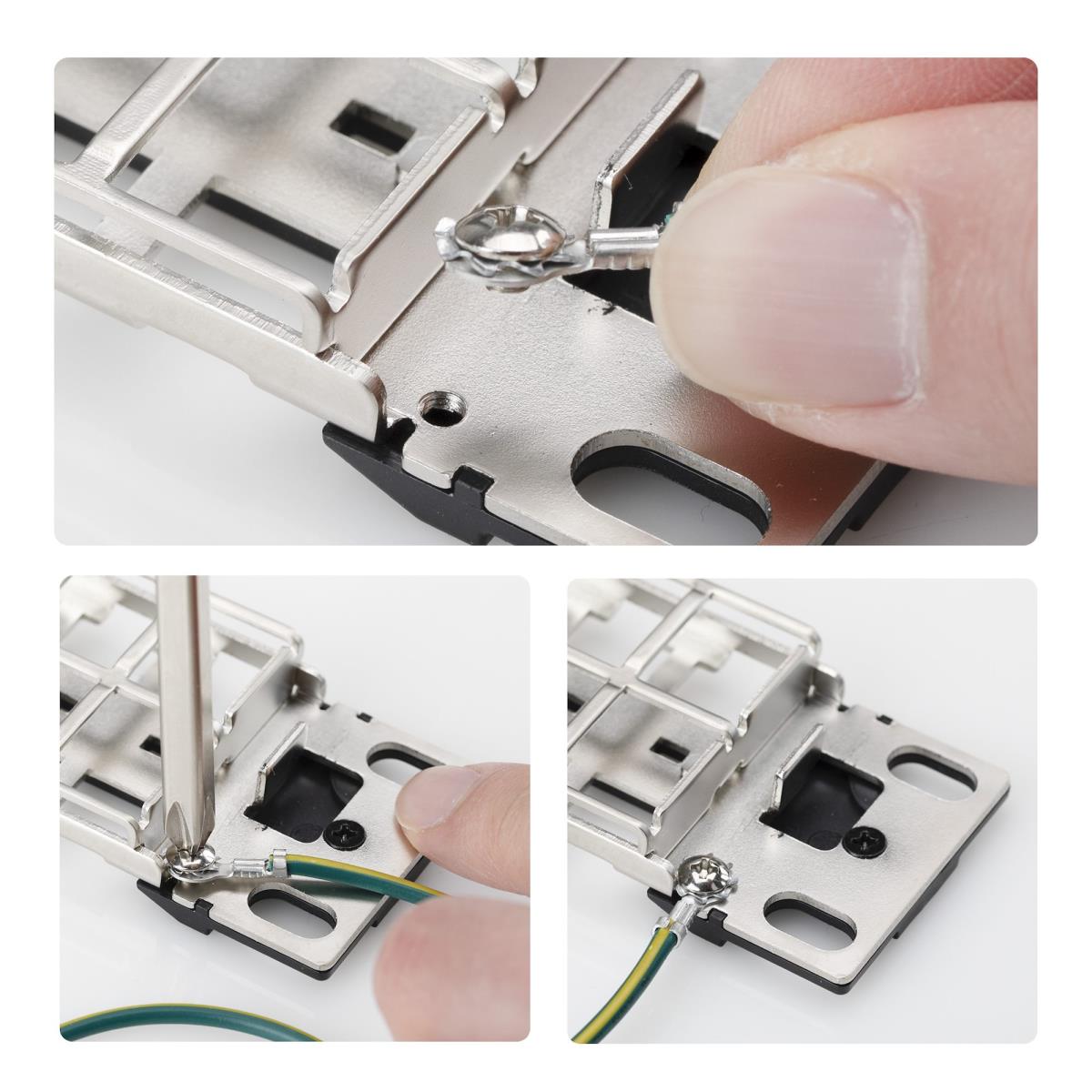 STARTECH.COM Blank Keystone Patch Panel1u 48 Port/stp/cable Management Bar
