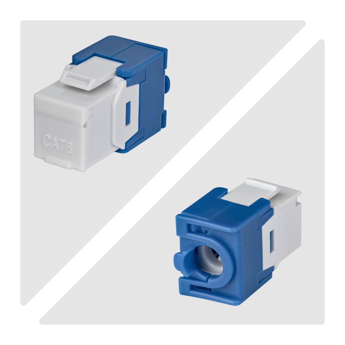 STARTECH.COM CAT6 Utp Keystone Jack 24-pack 180-degree Toolless White