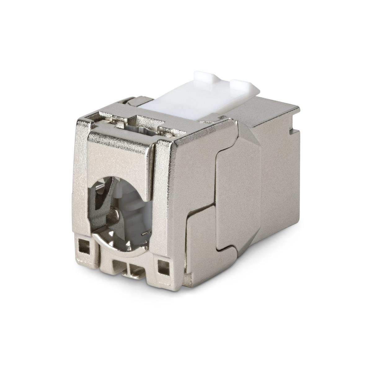 STARTECH.COM Cat8 Stp Keystone Jack 6-pack 180-degree/toolless/shielded