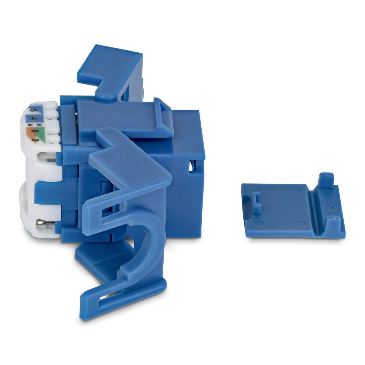 STARTECH.COM CAT6 Utp Keystone Jack 24-pack 180-degree Toolless Blue