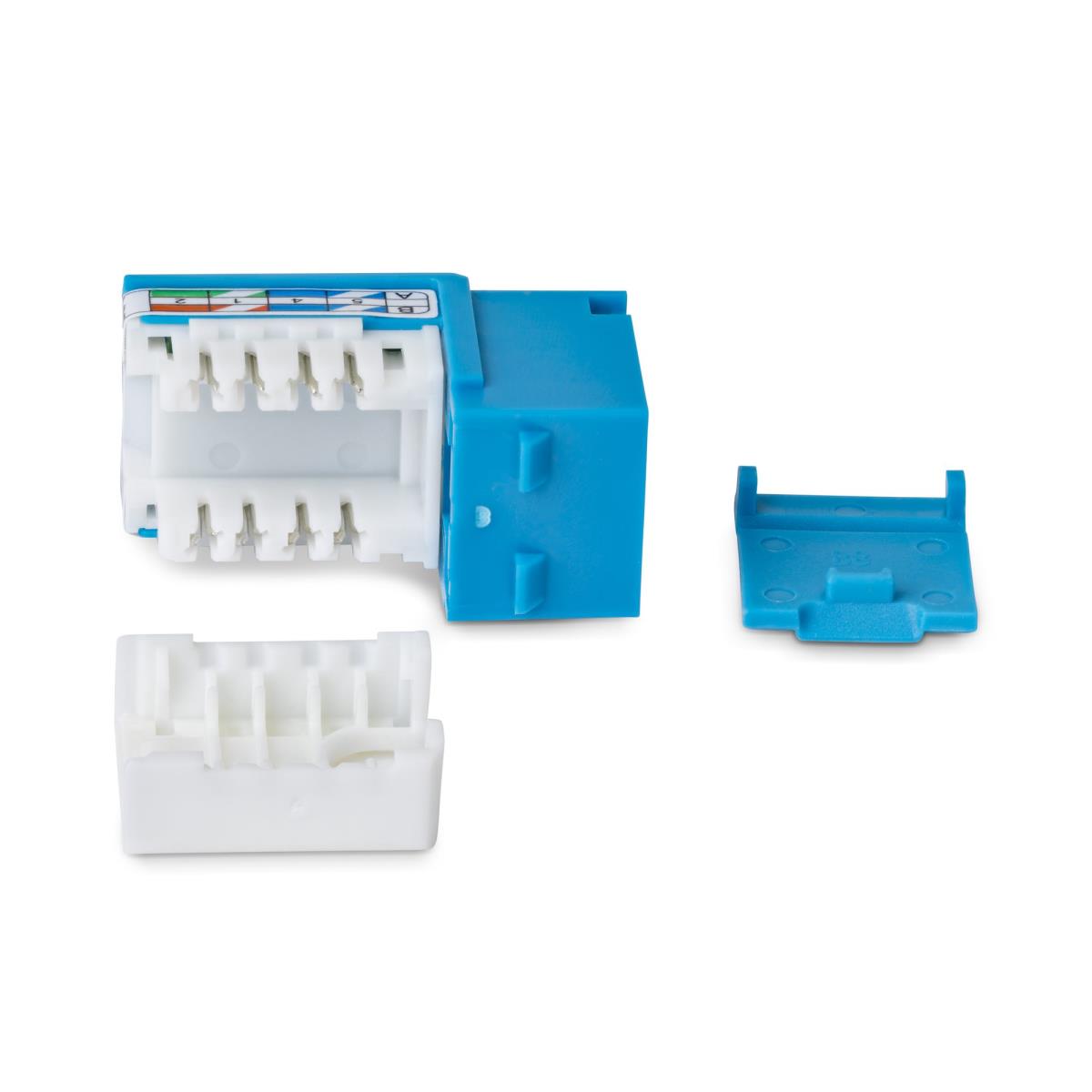 STARTECH.COM CAT6 Utp Keystone Jack 24-pack 90-degree 110 Punch Down Blue