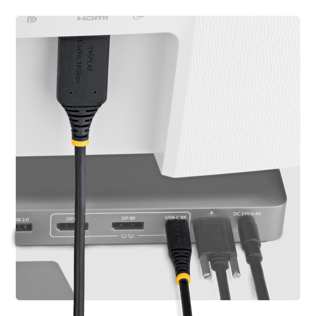 STARTECH.COM USB-c To Hdmi Cable Gripping Hdmi 1m