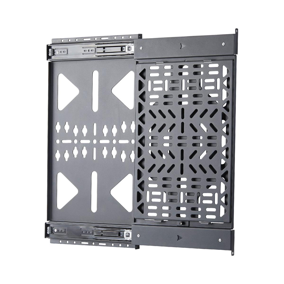STARTECH.COM Slide-out Av Component Storage Panel Cable Box And Accessories Mounting 22lb (10