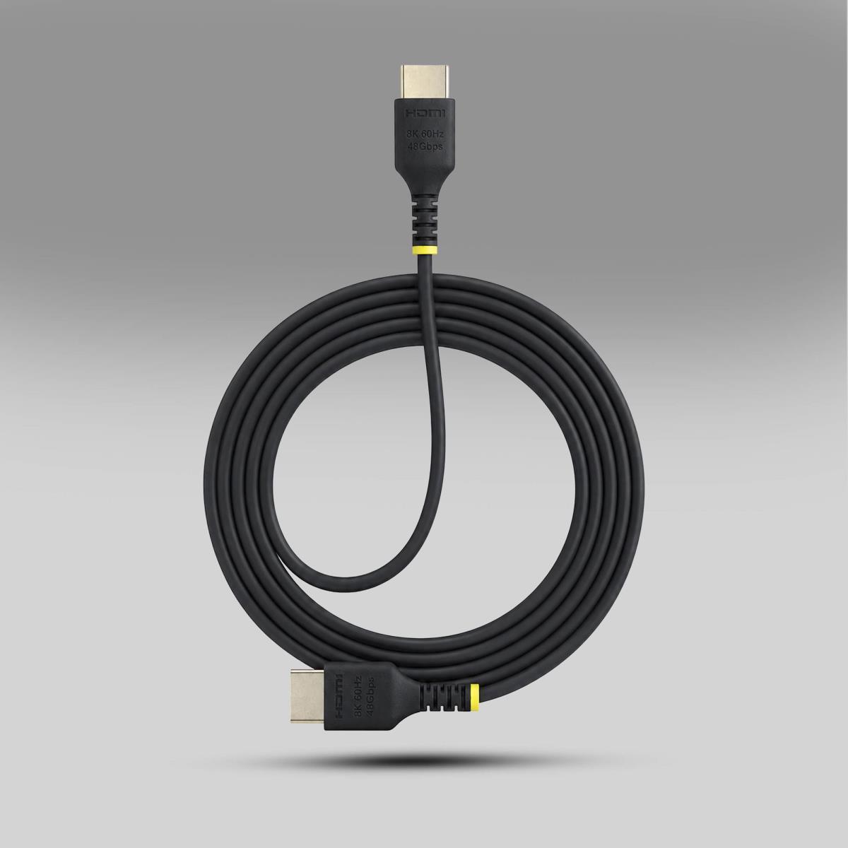 STARTECH.COM Slim Hdmi 2.1 Cable 8k 60hz Certified Ultra High Speed Hdmi