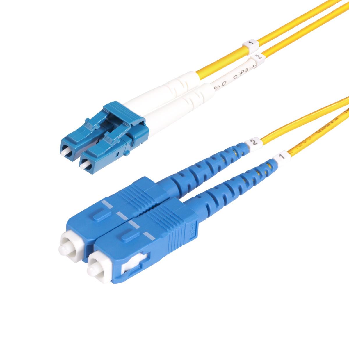 STARTECH.COM Fiber Optic Cable - Lc To Sc (upc) Os2 Single Mode Duplex 9/125�m 8m