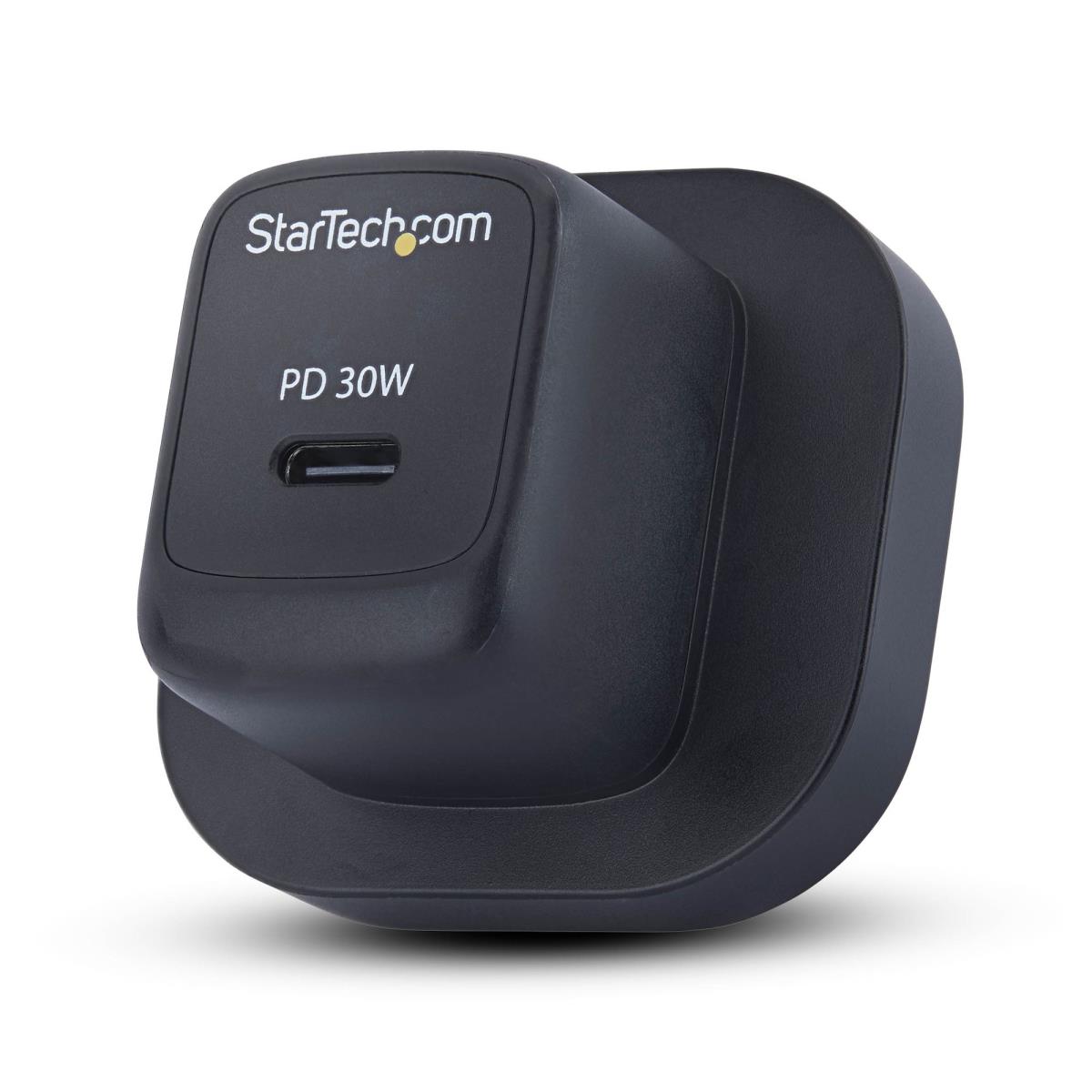 STARTECH.COM USBc Wall Charger 30w Portable Gan Charger 5v/9v/15/20