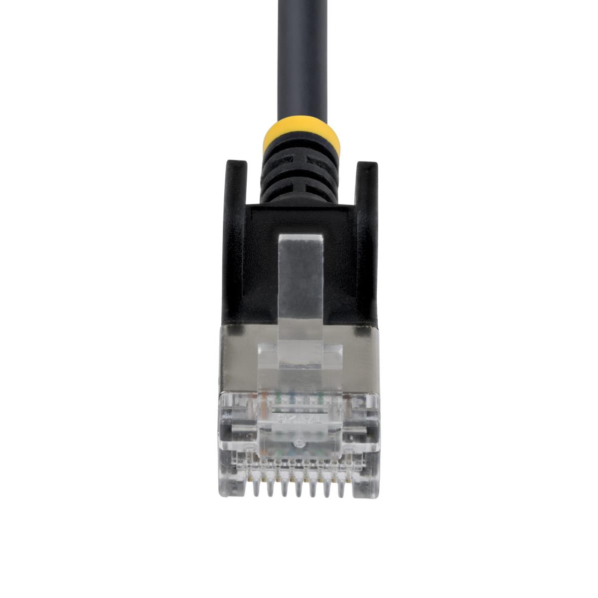 STARTECH.COM Patch Cable - CAT6a - Utp - 80cm - Black Ultra Slim