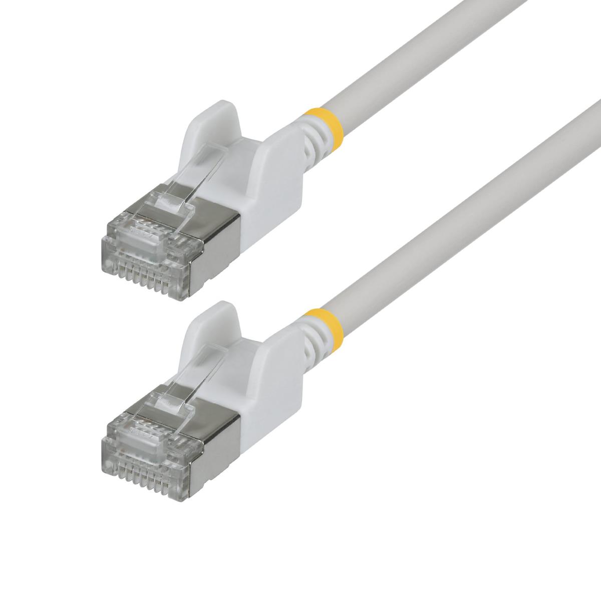 STARTECH.COM Patch Cable - CAT6a - Utp - 80cm - White Ultra Slim