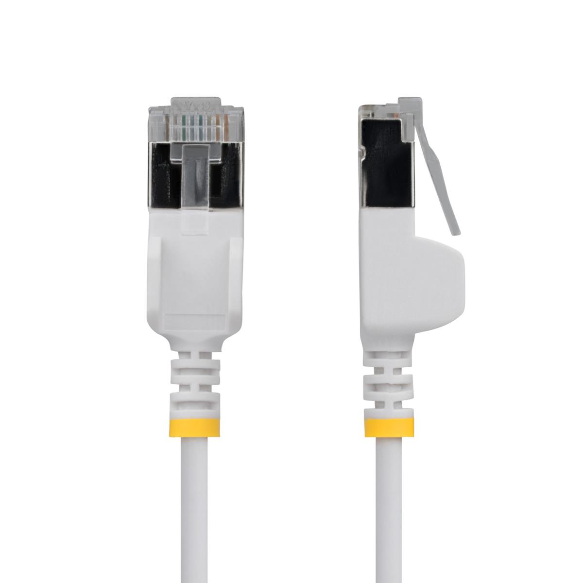 STARTECH.COM Patch Cable - CAT6a - Utp - 80cm - White Ultra Slim