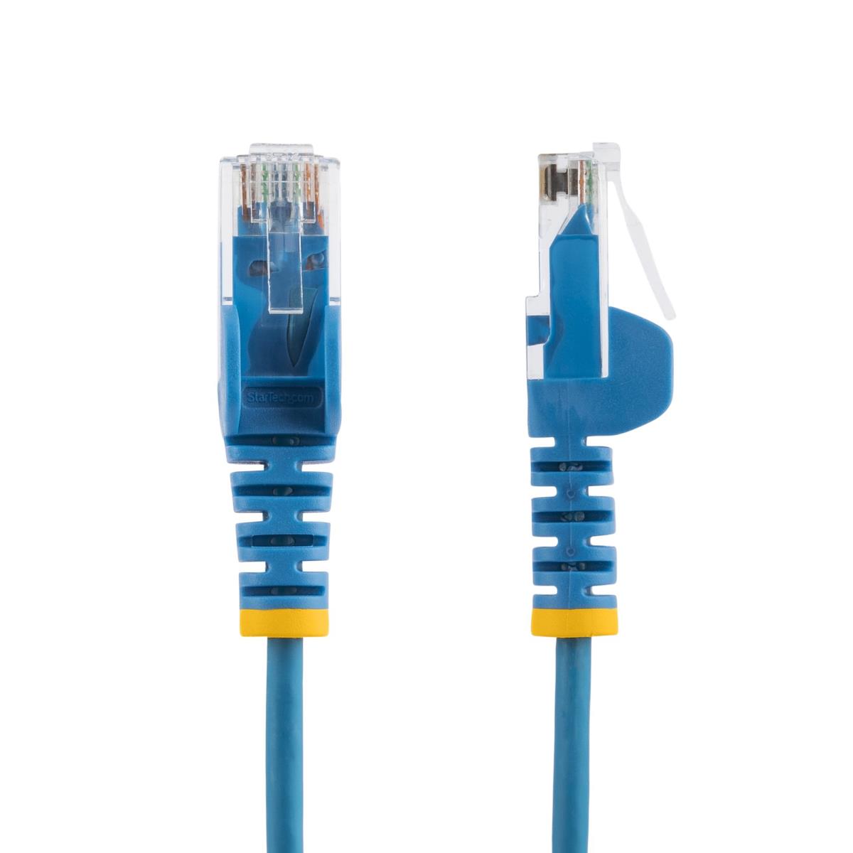 STARTECH.COM Patch Cable - CAT6 - Utp - 25cm - Blue Slim 10 Pack