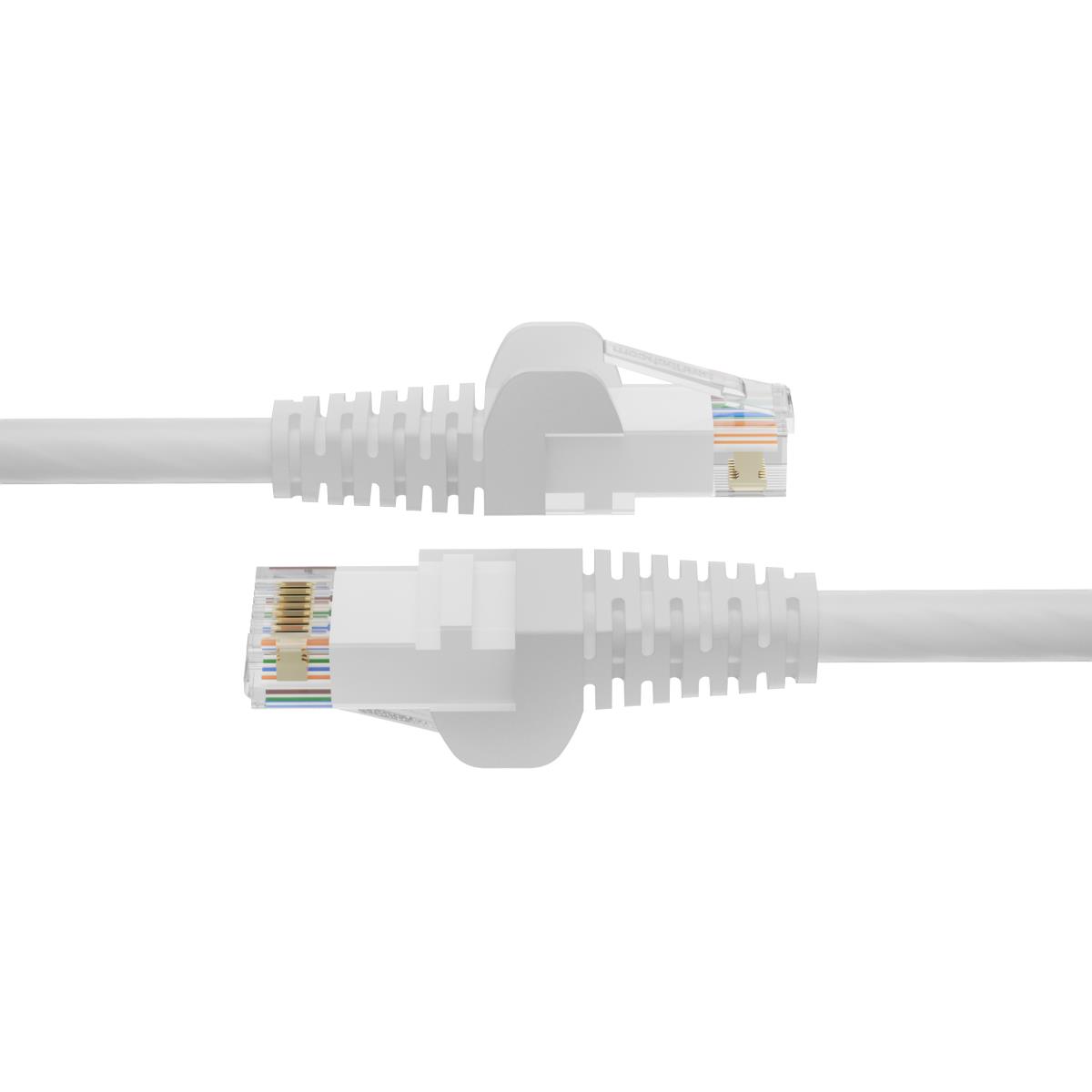 STARTECH.COM Patch Cable - CAT6 - U/utp - Snagless - 30m - White