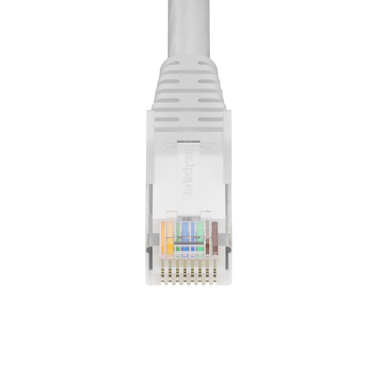STARTECH.COM Patch Cable - CAT6 - U/utp - Snagless - 30m - White