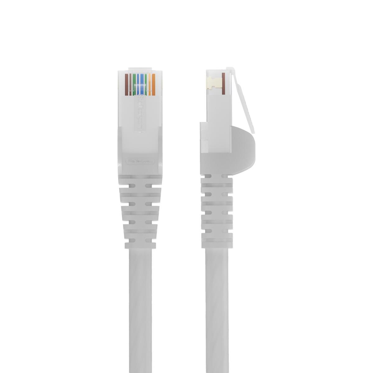 STARTECH.COM Patch Cable - CAT6 - U/utp - Snagless - 30m - White