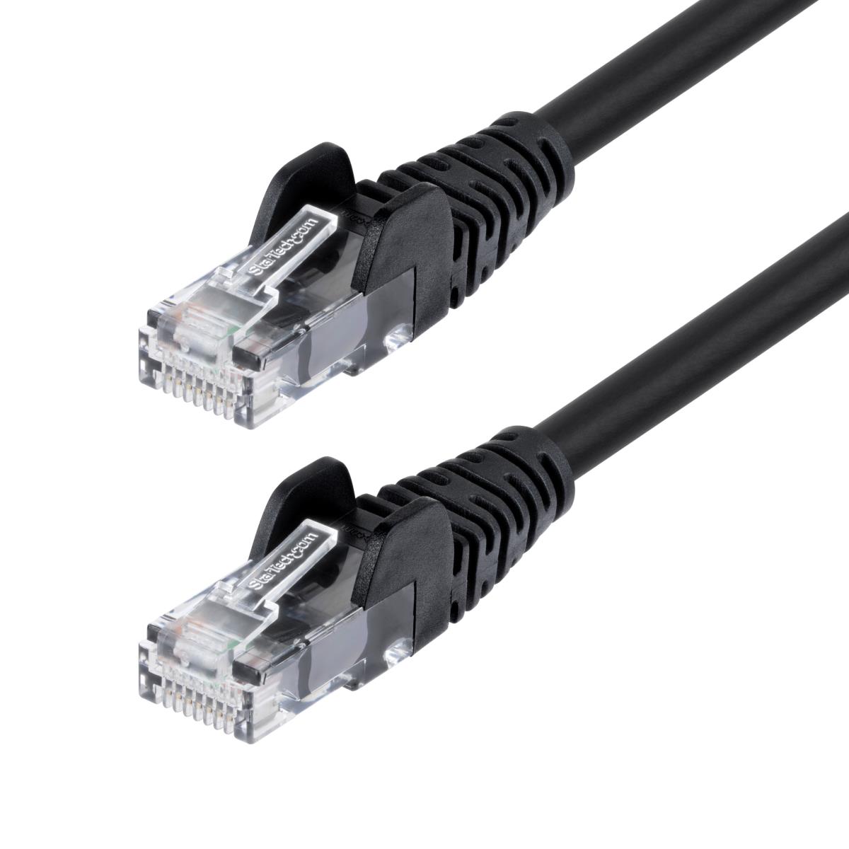 STARTECH.COM Patch Cable - CAT6 - U/utp - Snagless - 30m - Black