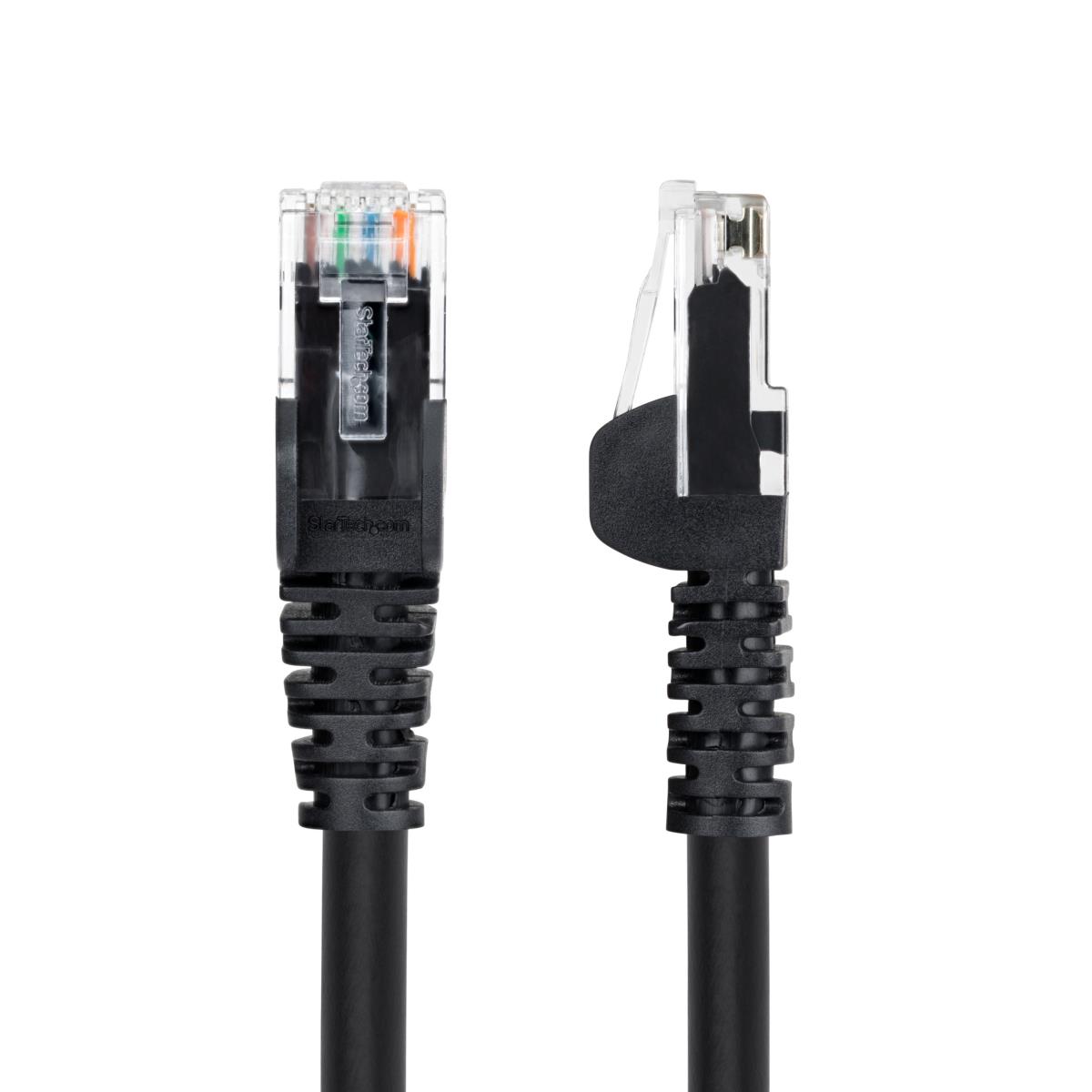 STARTECH.COM Patch Cable - CAT6 - U/utp - Snagless - 30m - Black