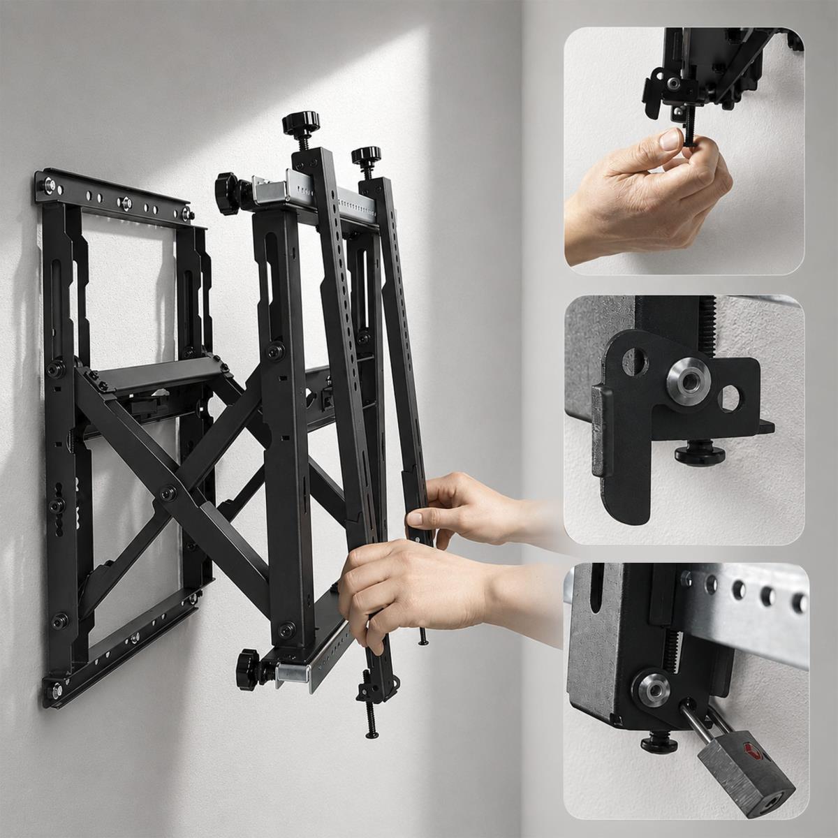 STARTECH.COM Video Wall Tv Mount For Up To 70in And 154lb (70kg) Displays Landscape/portra