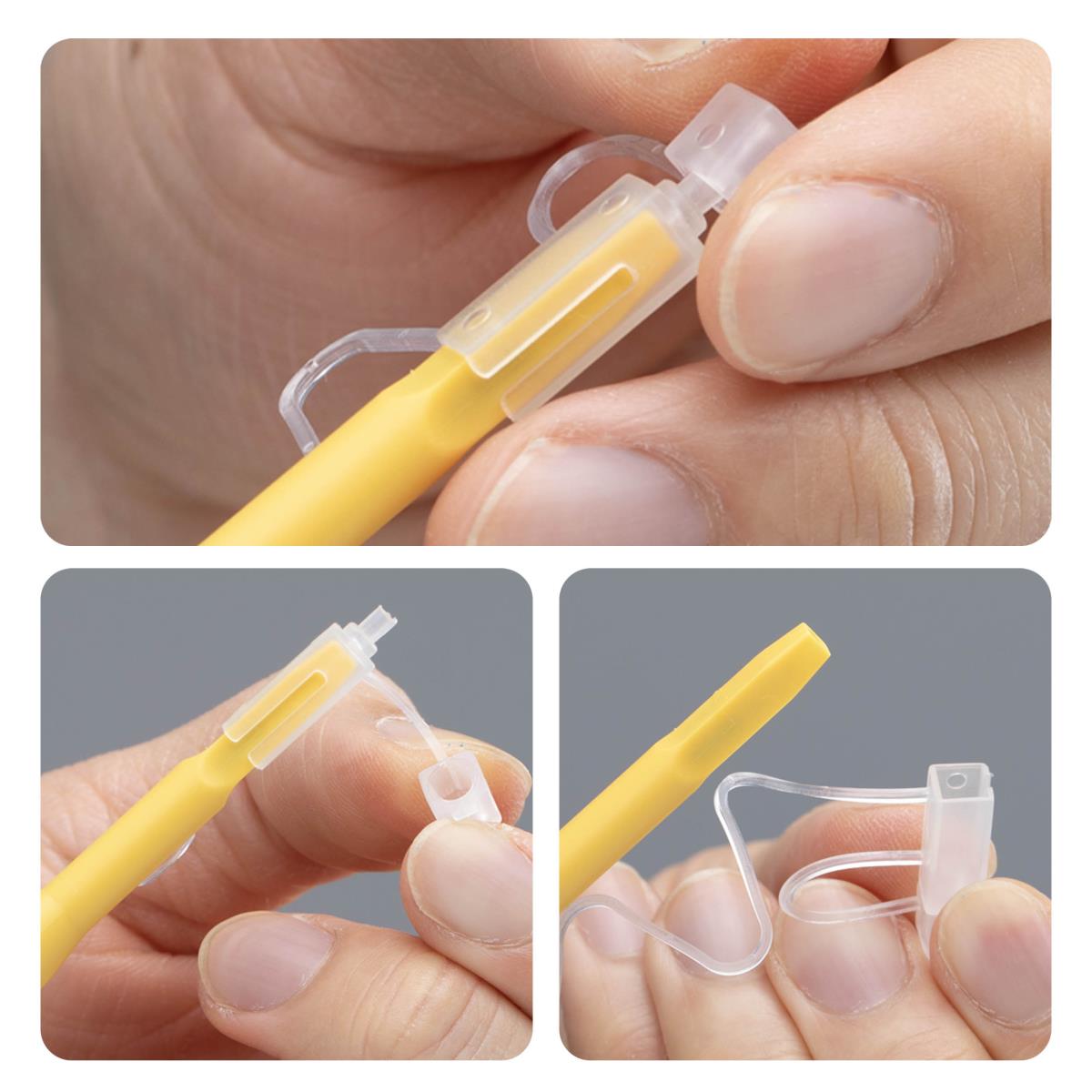 STARTECH.COM Fiber Optic Cleaning Pen Lc Fiber Cleaner For Lc/cs Connectors And Ports Grey