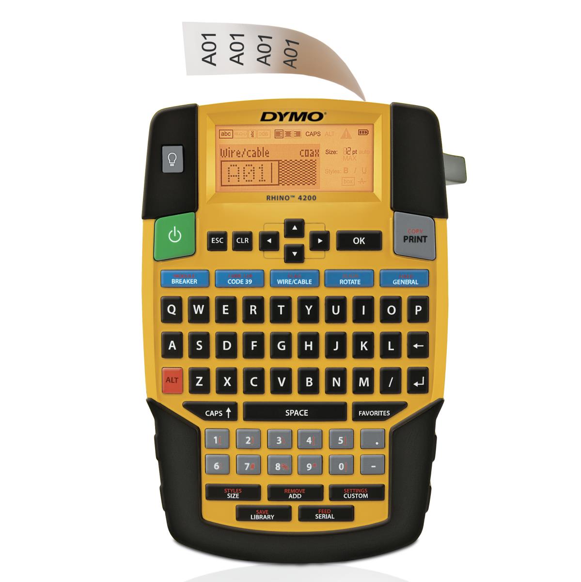 DYMO Rhino 4200 - Label Printer - 19mm - Qwerty