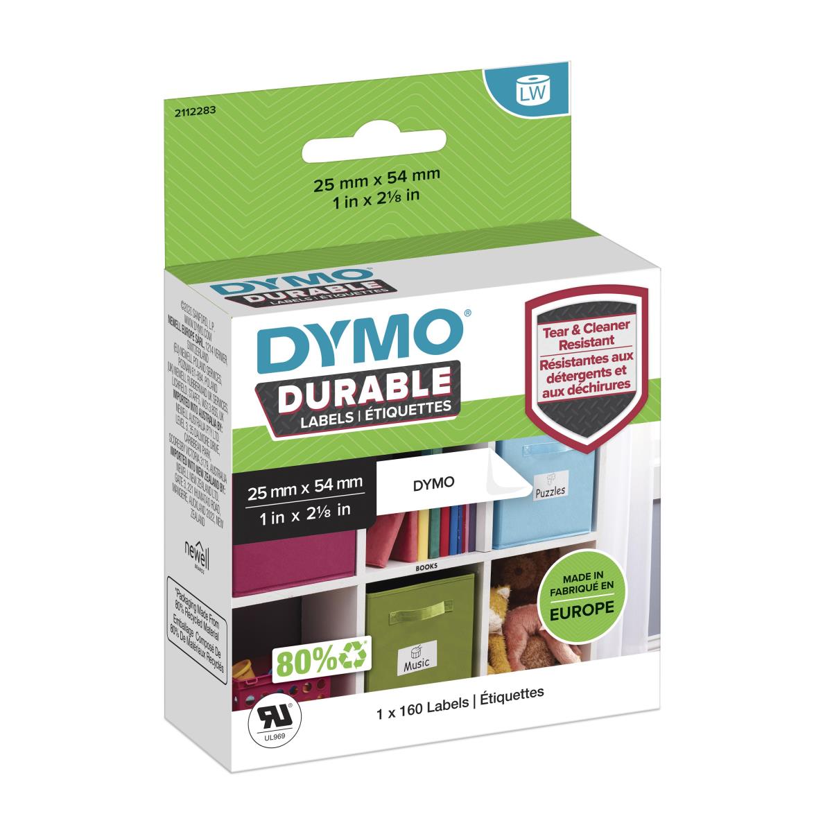 DYMO Durable LabelWriter labels 25x54mm