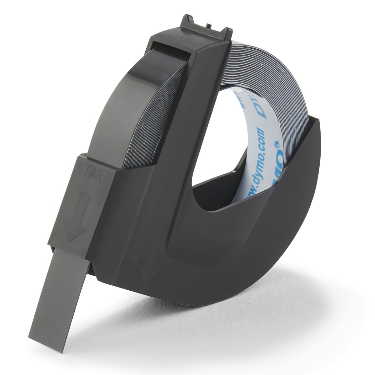 DYMO Embossing Tape Black 9mm