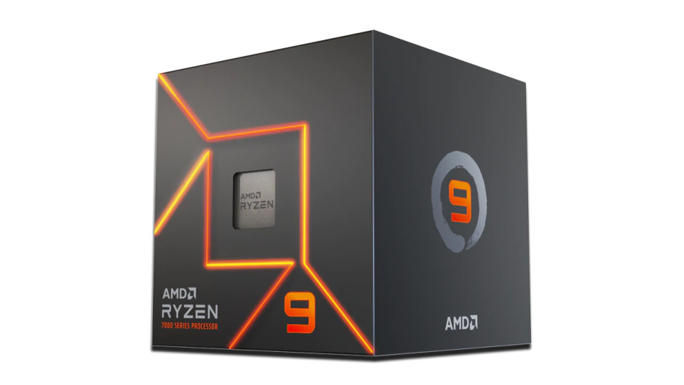 AMD Ryzen 9 7900 - 5.40 GHz - 12 Core - Socket  AM5 - 76MB Cache - 65w - BOX