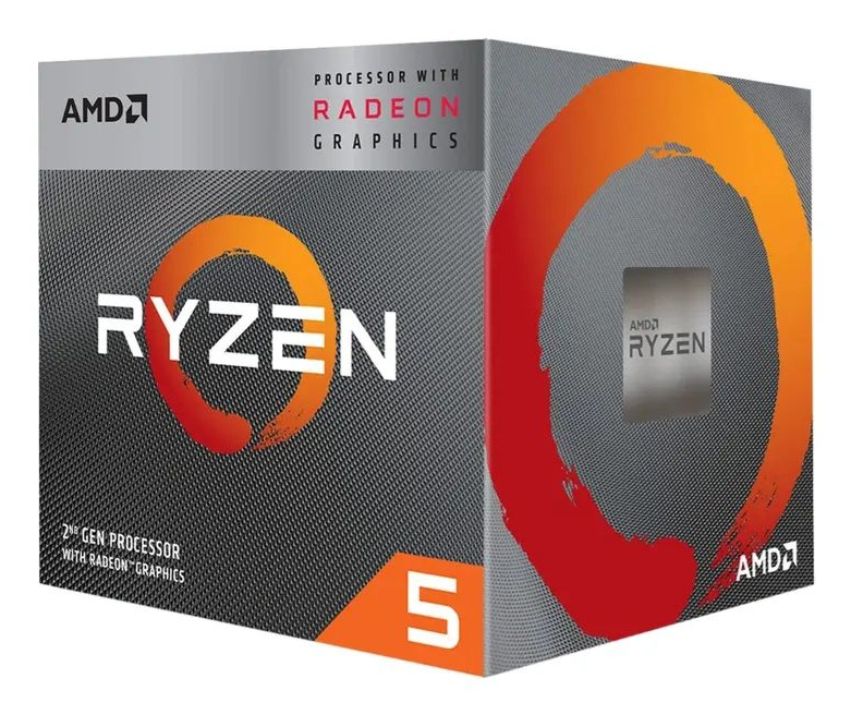 AMD Ryzen 5 3400G - 4.20 GHz - 4 Core - Socket AM4 - 6MB Cache - 65W - RX VEGA 11