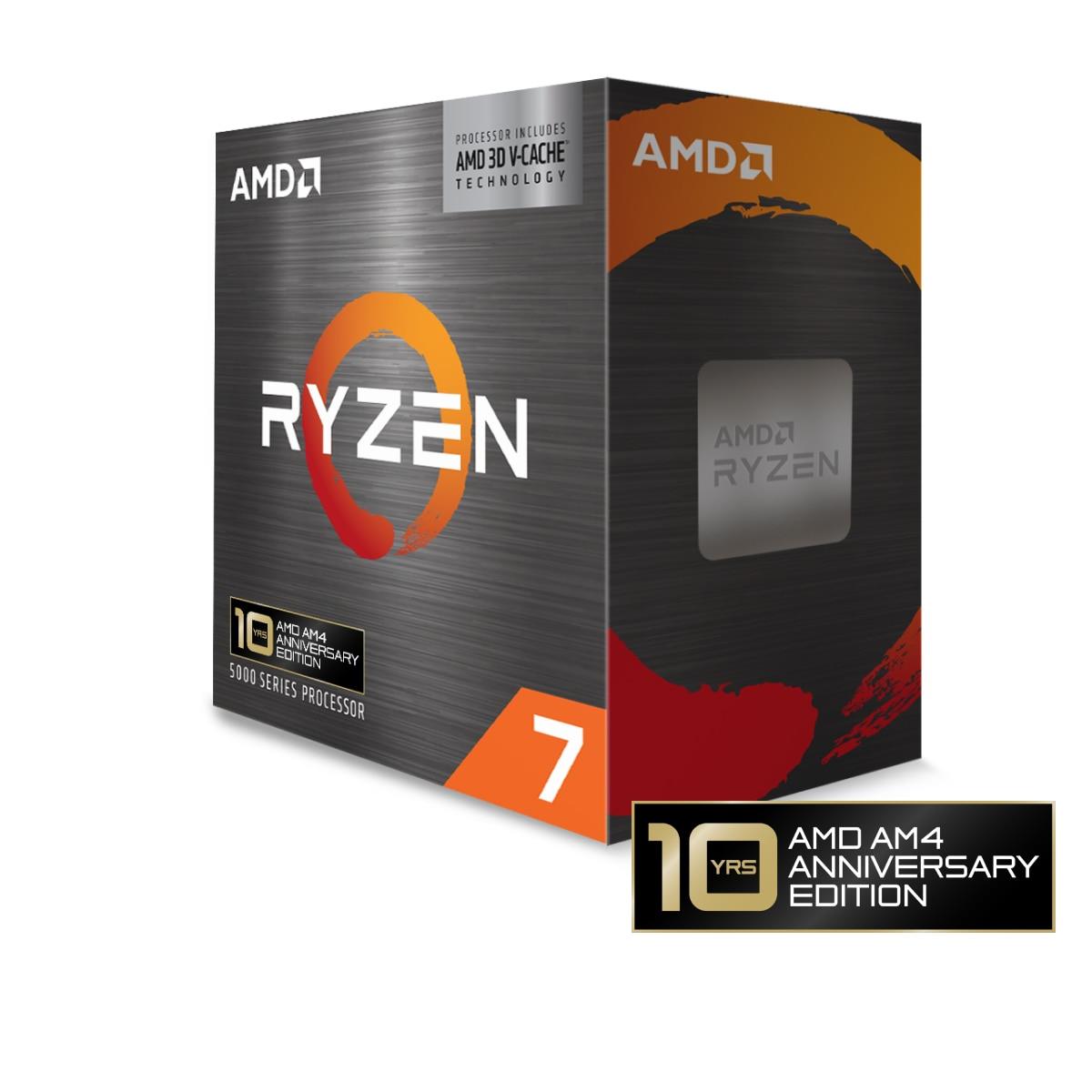 AMD Ryzen 7 5800x 3D - 4.50 GHz - 8 Core - Socket Am4 - 96MB Cache - 105w - Wof
