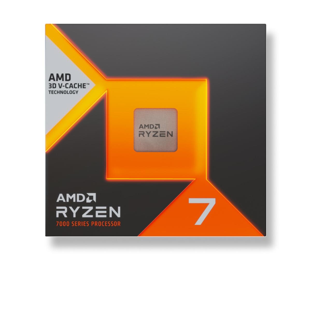AMD Ryzen 7 7700X3D - 4.50 GHz - 8 Core - Socket AM5 - 40MB Cache - 120W - WOF