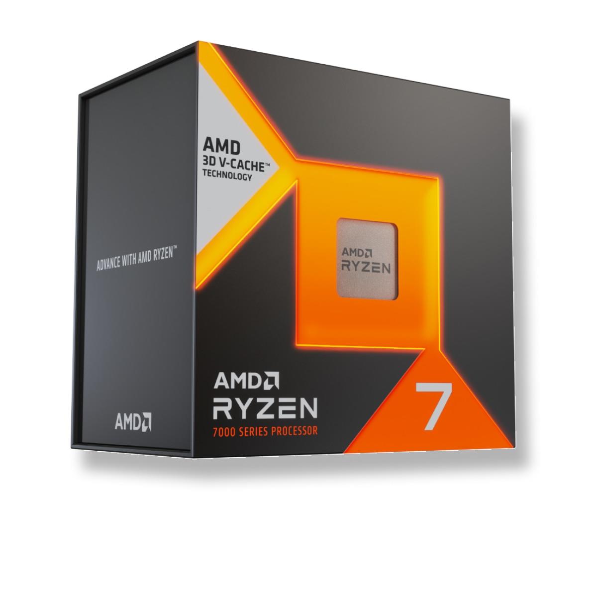 AMD Ryzen 7 7700X3D - 4.50 GHz - 8 Core - Socket AM5 - 40MB Cache - 120W - WOF