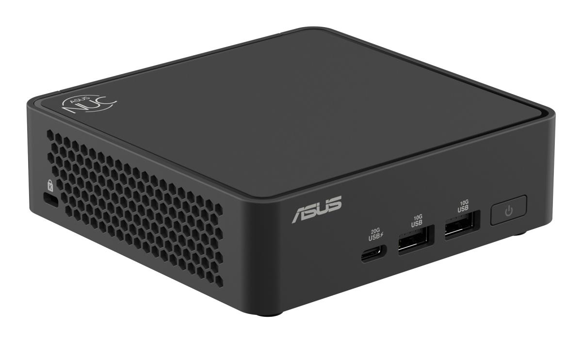 ASUS Barebone Mini PC NUC 15 Pro RNUC15CRKU500002 - Ultra 5 225H - 0 Ram - No HDD - Black