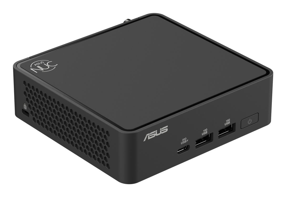ASUS Barebone Mini PC NUC 15 Pro RNUC15CRKU500002 - Ultra 5 225H - 0 Ram - No HDD - Black