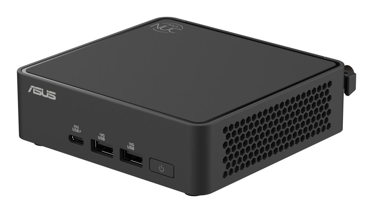 ASUS Barebone Mini PC NUC 15 Pro RNUC15CRKU500002 - Ultra 5 225H - 0 Ram - No HDD - Black