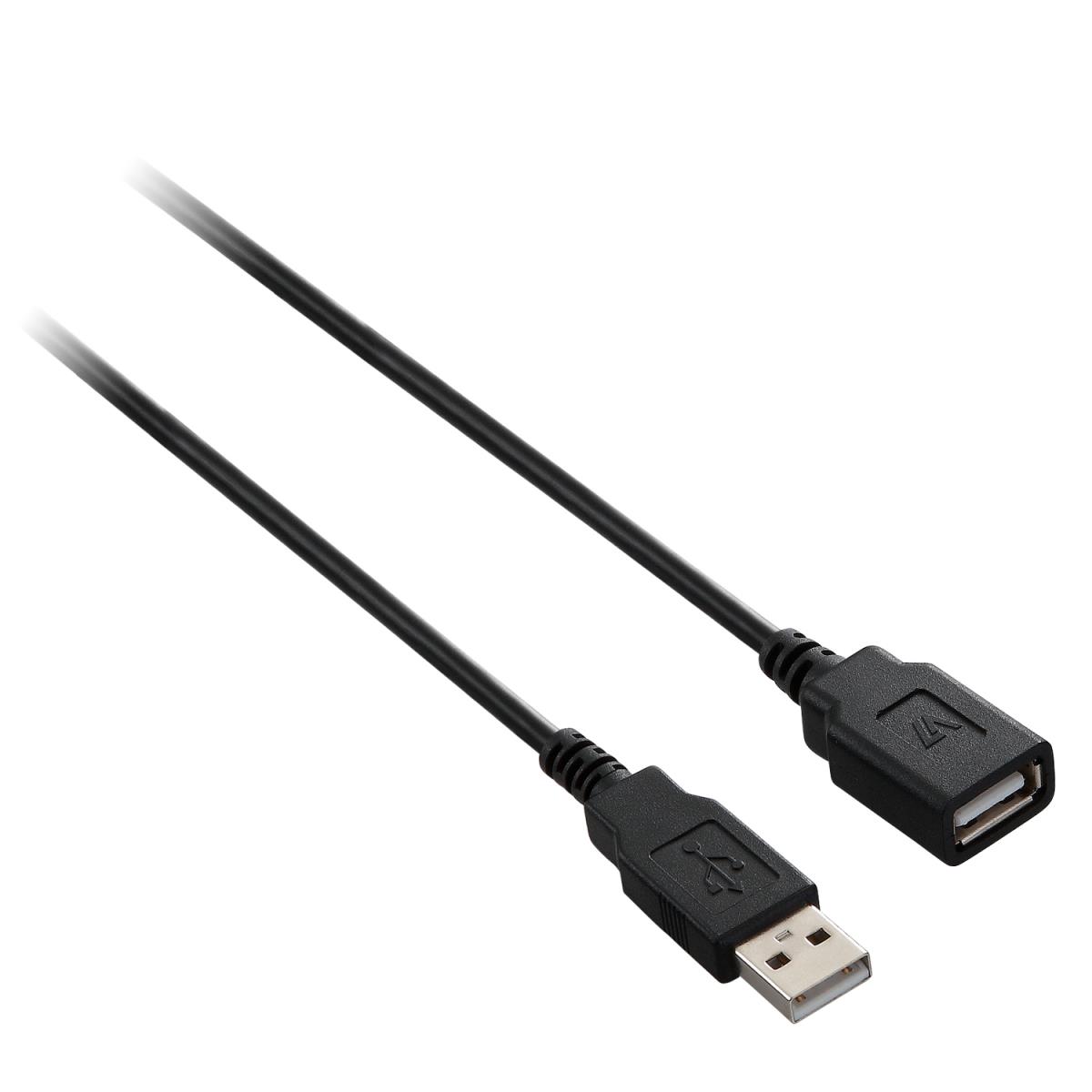 V7 - VIDEO SEVEN USB 2.0 A 1.8M EXTENSION CABLE USB DATA EXTENSION CABLE 480MBPS