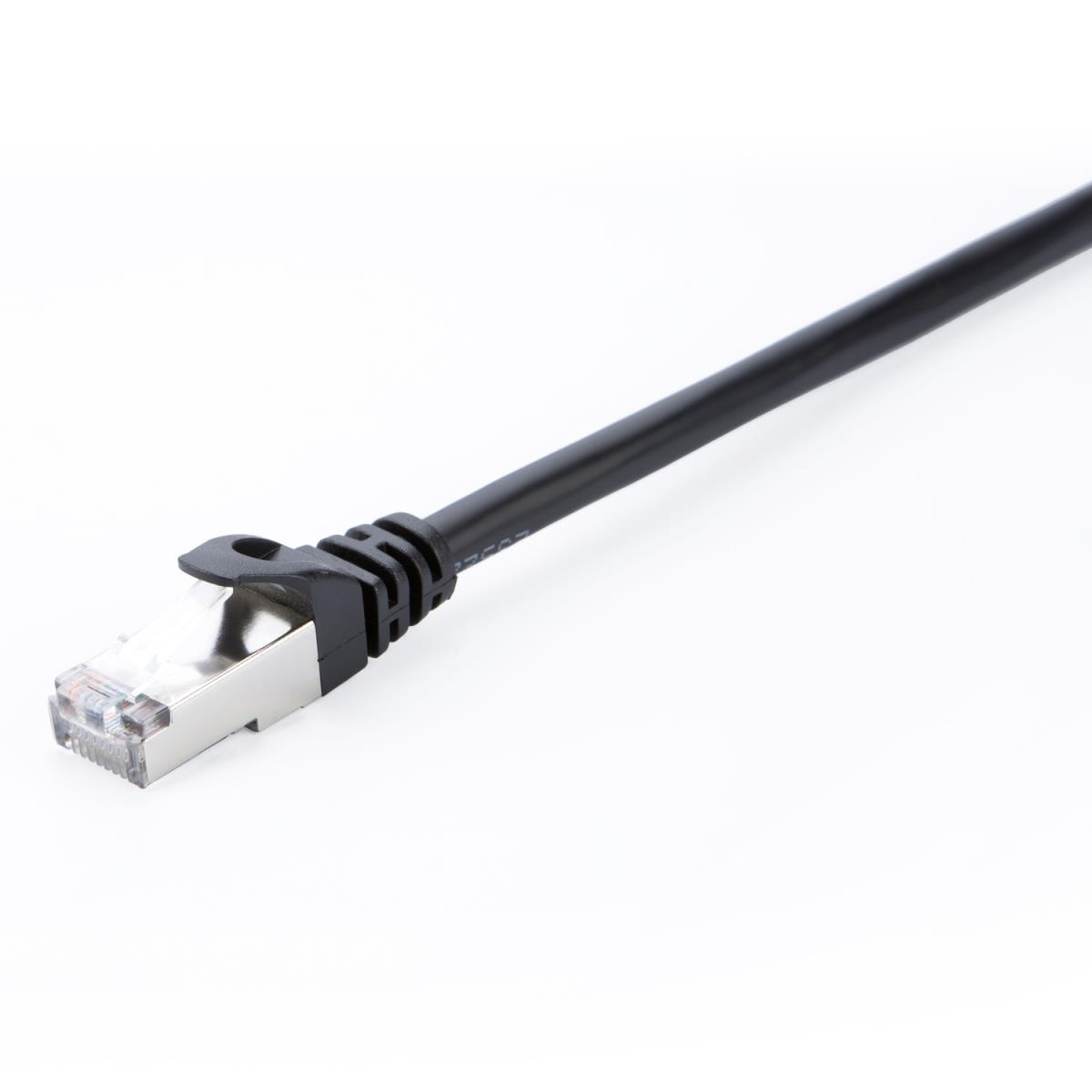 V7 - VIDEO SEVEN CAT6 ETHERNET BLACK STP 5M RJ45 100 COPPER SNAGLESS