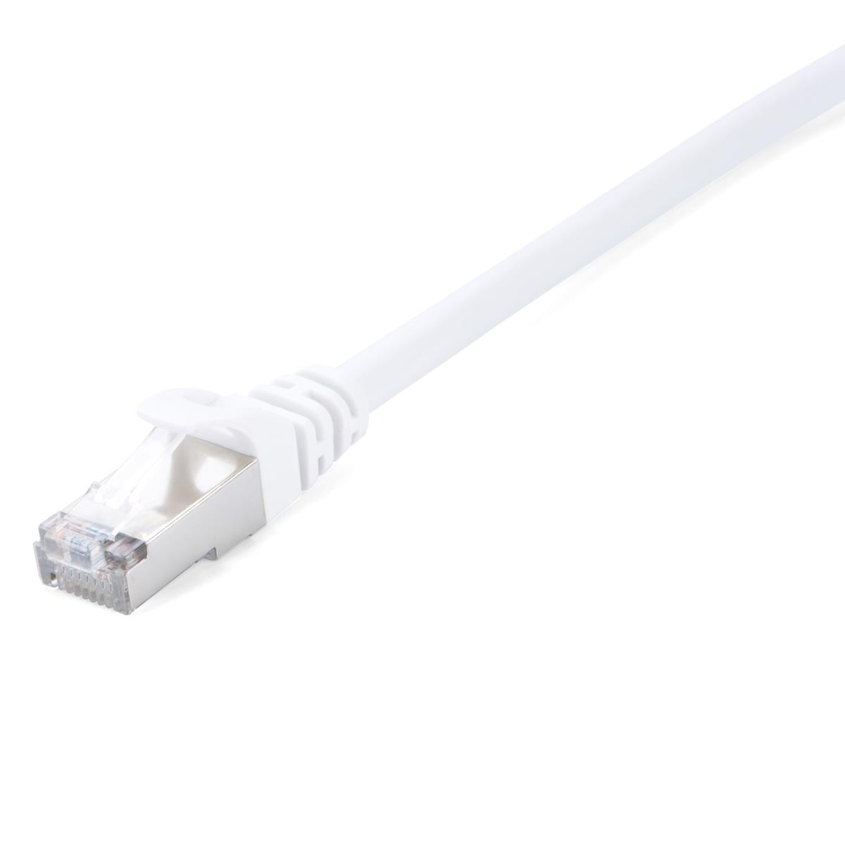 V7 - VIDEO SEVEN CAT6 ETHERNET WHITE STP 2M RJ45 100 COPPER SNAGLESS