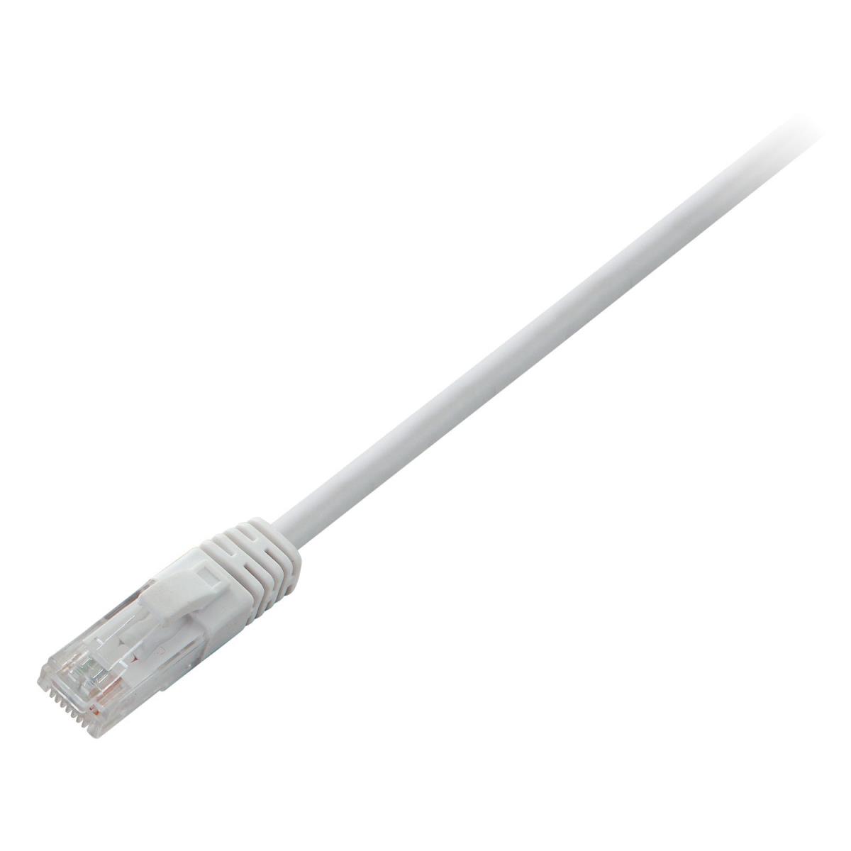V7 - VIDEO SEVEN CAT6 ETHERNET WHITE UTP 1M RJ45 100 COPPER SNAGLESS
