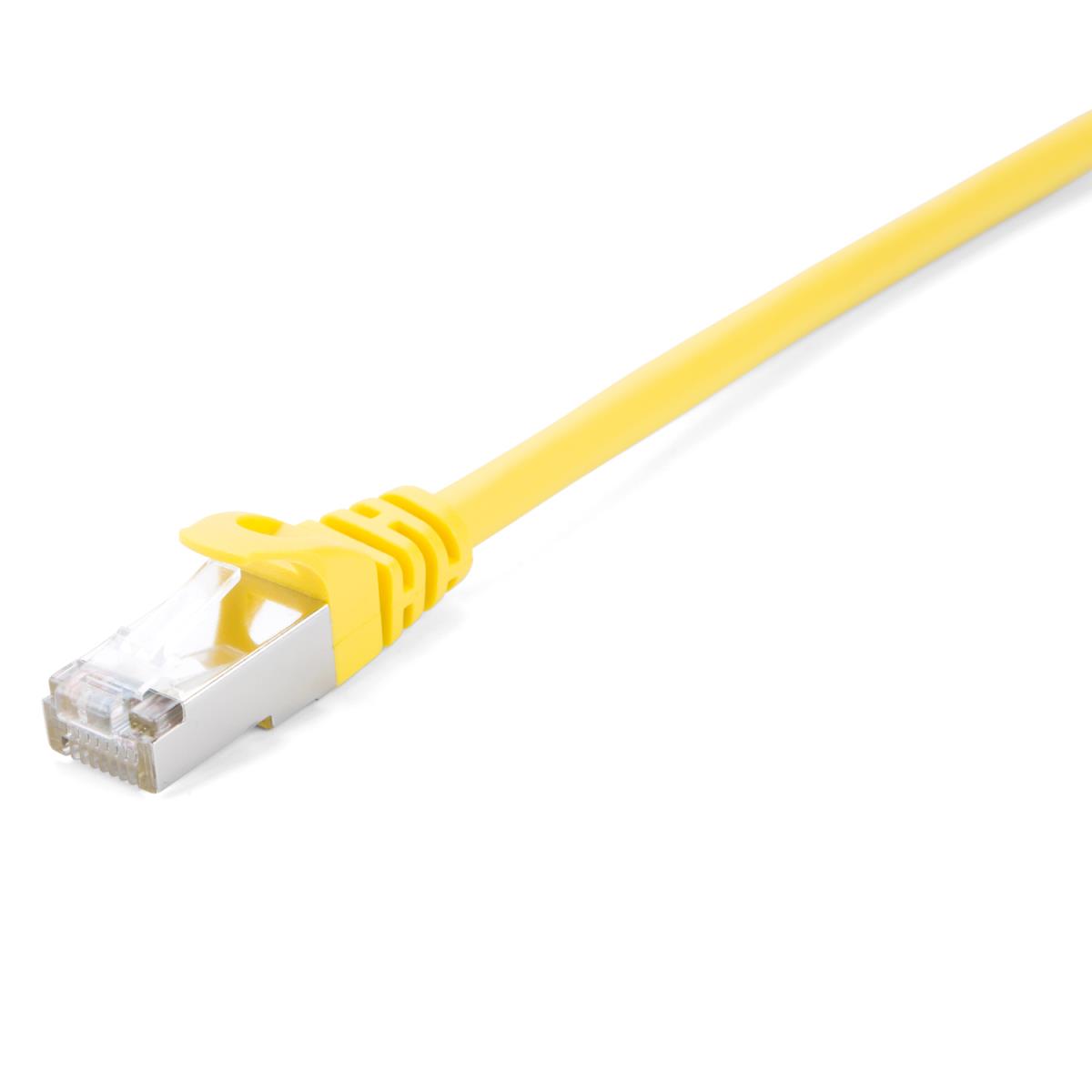 V7 - VIDEO SEVEN CAT6 ETHERNET YELLOW STP 1M RJ45 100 COPPER SNAGLESS