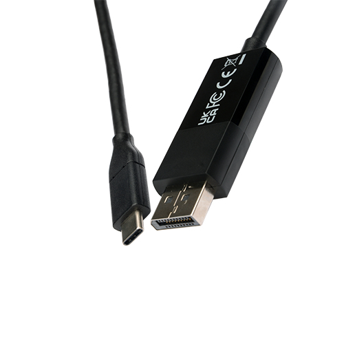 V7 - VIDEO SEVEN USB-C TO DISPLAYPORT CABLE 2M VID/DATA CABLE 21.6GBPS 4KOUTPUT