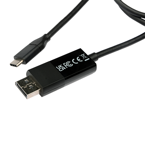 V7 - VIDEO SEVEN USB-C TO DISPLAYPORT CABLE 2M VID/DATA CABLE 21.6GBPS 4KOUTPUT