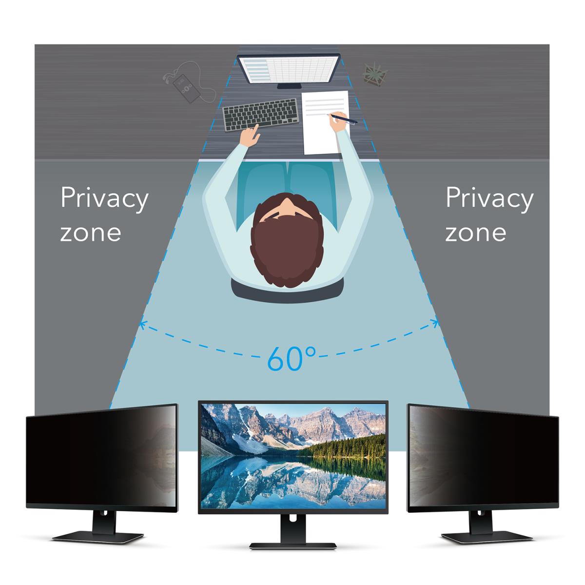 V7 - VIDEO SEVEN 31.5 IN PRIVACY FILTER 16:9 FOR MONITOR 697 X 392 MM