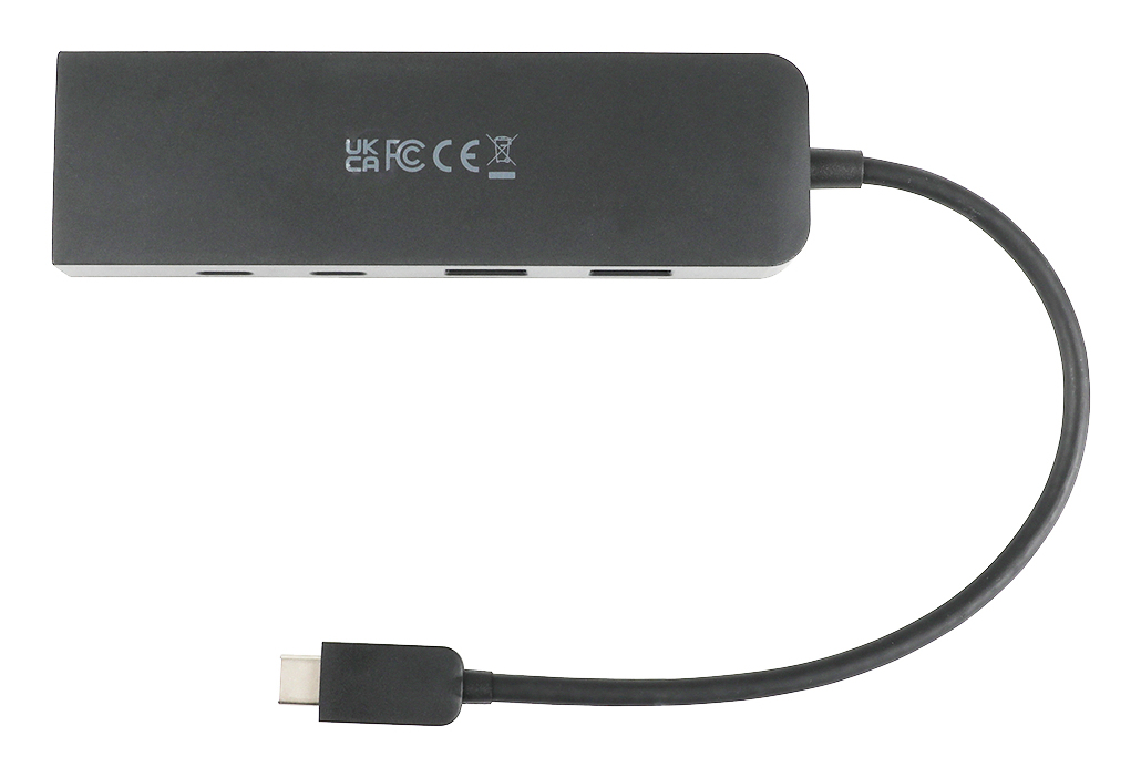 V7 - VIDEO SEVEN USB-C TO ETHENET 2.5G ADAPTER RJ-45 NETWORK HUB DONGLE 3XUSB-A