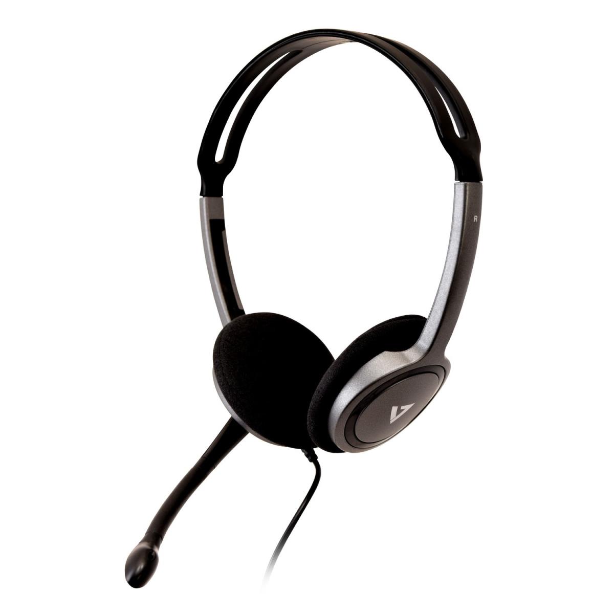 V7 - VIDEO SEVEN Headset Lightweight Ha212-2np - Stereo - 3.5mm