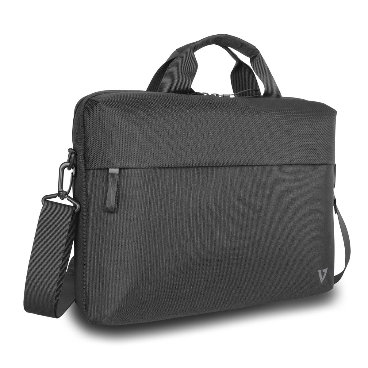 V7 - VIDEO SEVEN Ctp14-eco2 - 14in Eco-friendly Topload Briefcase Laptop Case