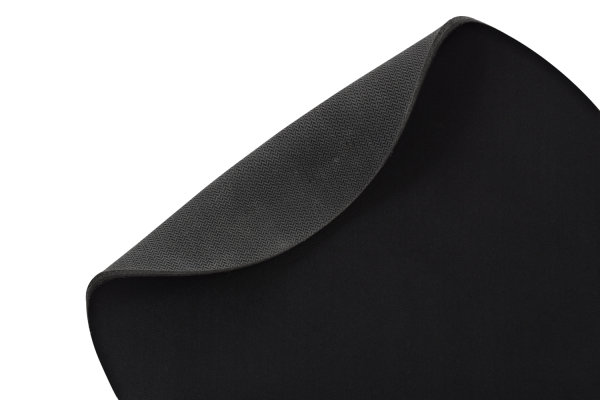V7 - VIDEO SEVEN Memory Foam Support Mouse Pad Black 9 X 8in (230 X 200mm)