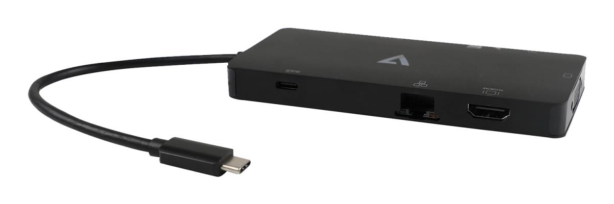 V7 - VIDEO SEVEN Docking Station - Ucminidock-althv - USB-c Alt Mode Mini Alt Mode