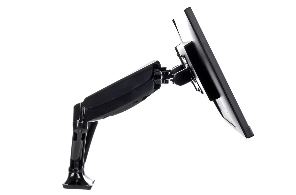 IiYAMA Dual Gas Spring Desk Mounting Arm DS3002C-B1/ Black